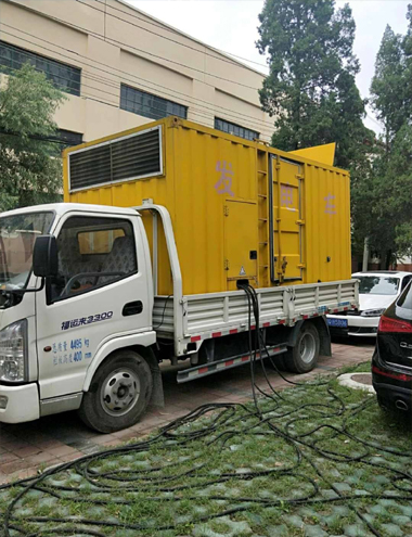 历城发电车出租-柴油发电机组排烟系统设计要求及其考虑因素